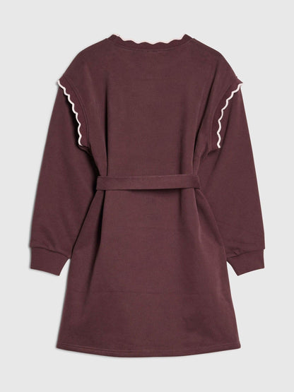 River Island Purple Scalloped Jumper Dress - image 2