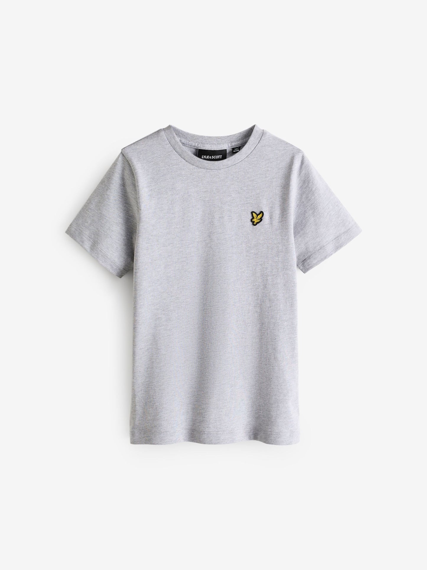 Dsiney Kidz - Lyle & Scott Light Grey Marl Crew Neck T-Shirt image 5