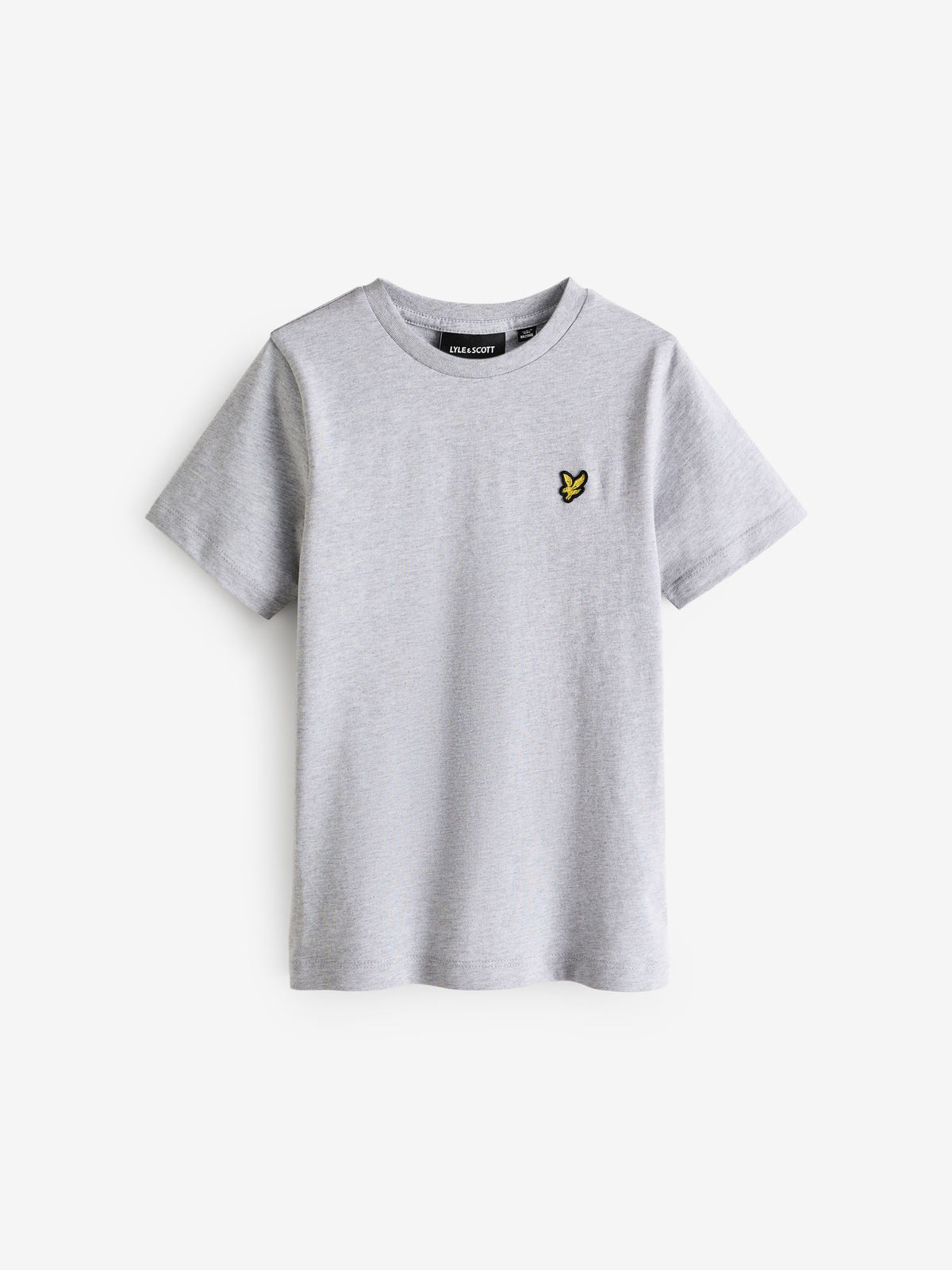 Dsiney Kidz - Lyle & Scott Light Grey Marl Crew Neck T-Shirt image 5
