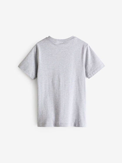 Dsiney Kidz - Lyle & Scott Light Grey Marl Crew Neck T-Shirt image 6