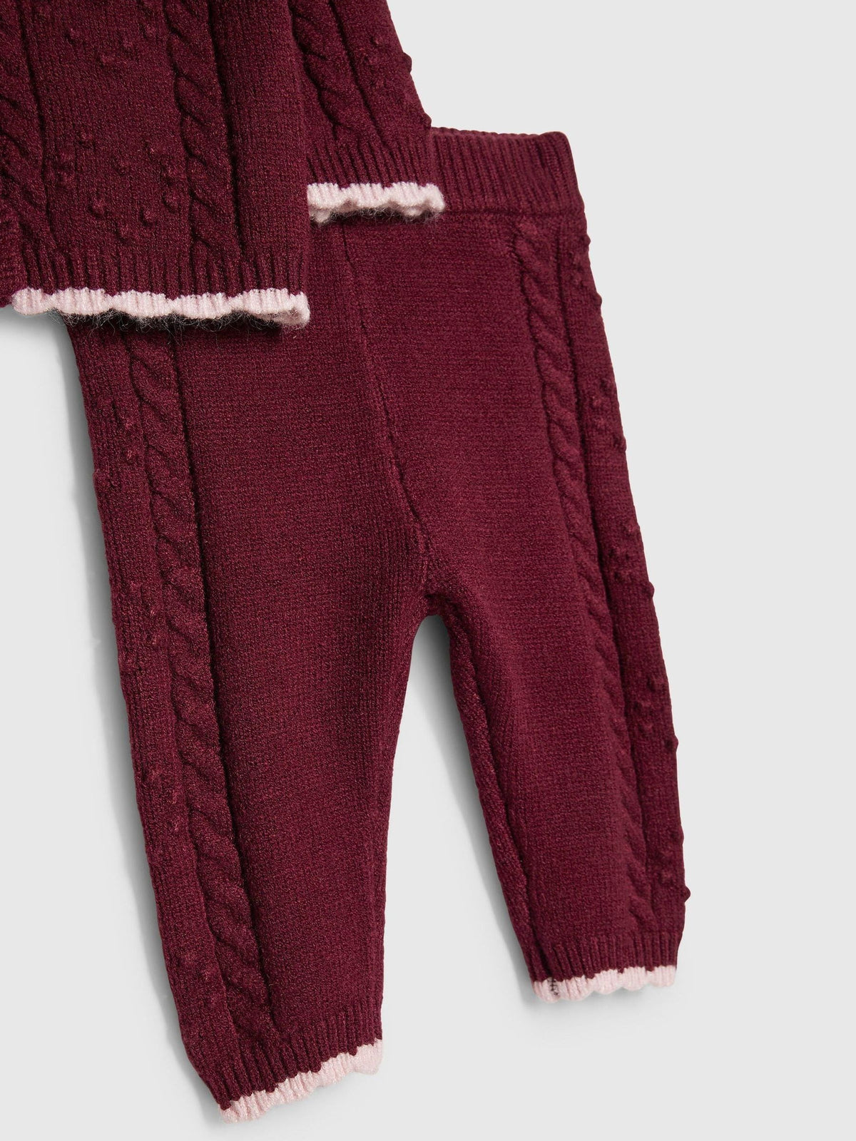 Dsiney Kidz - River Island Red Cape Cardigan & Trousers Set image 4