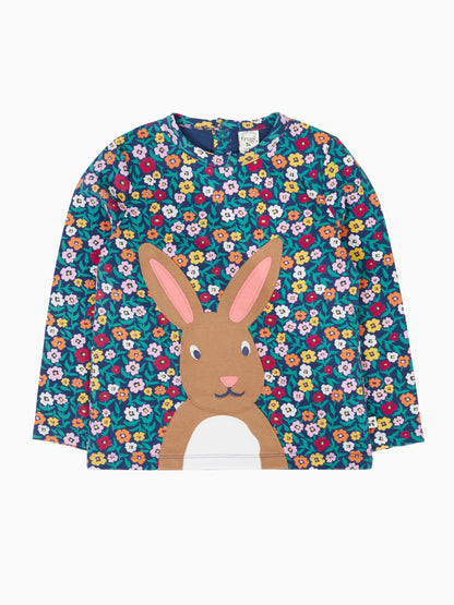 Dsiney Kidz - Frugi Blue Nolan Applique Top image 1