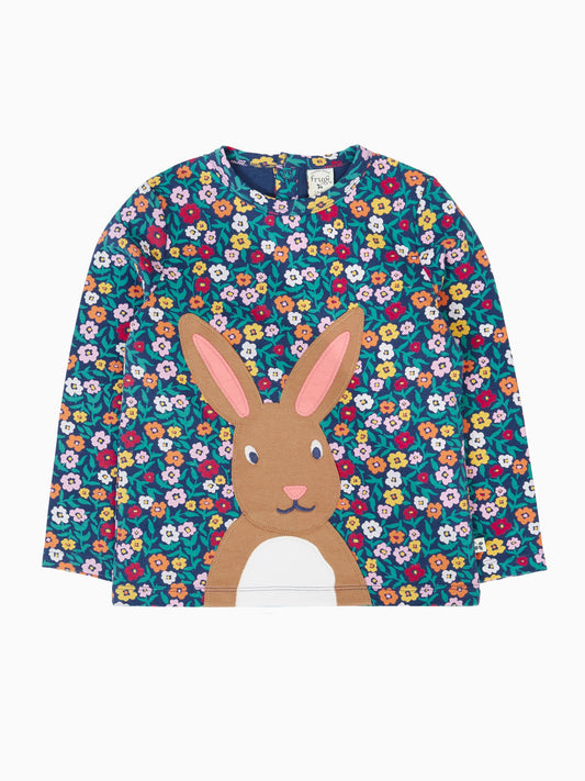 Dsiney Kidz - Frugi Blue Nolan Applique Top image 1