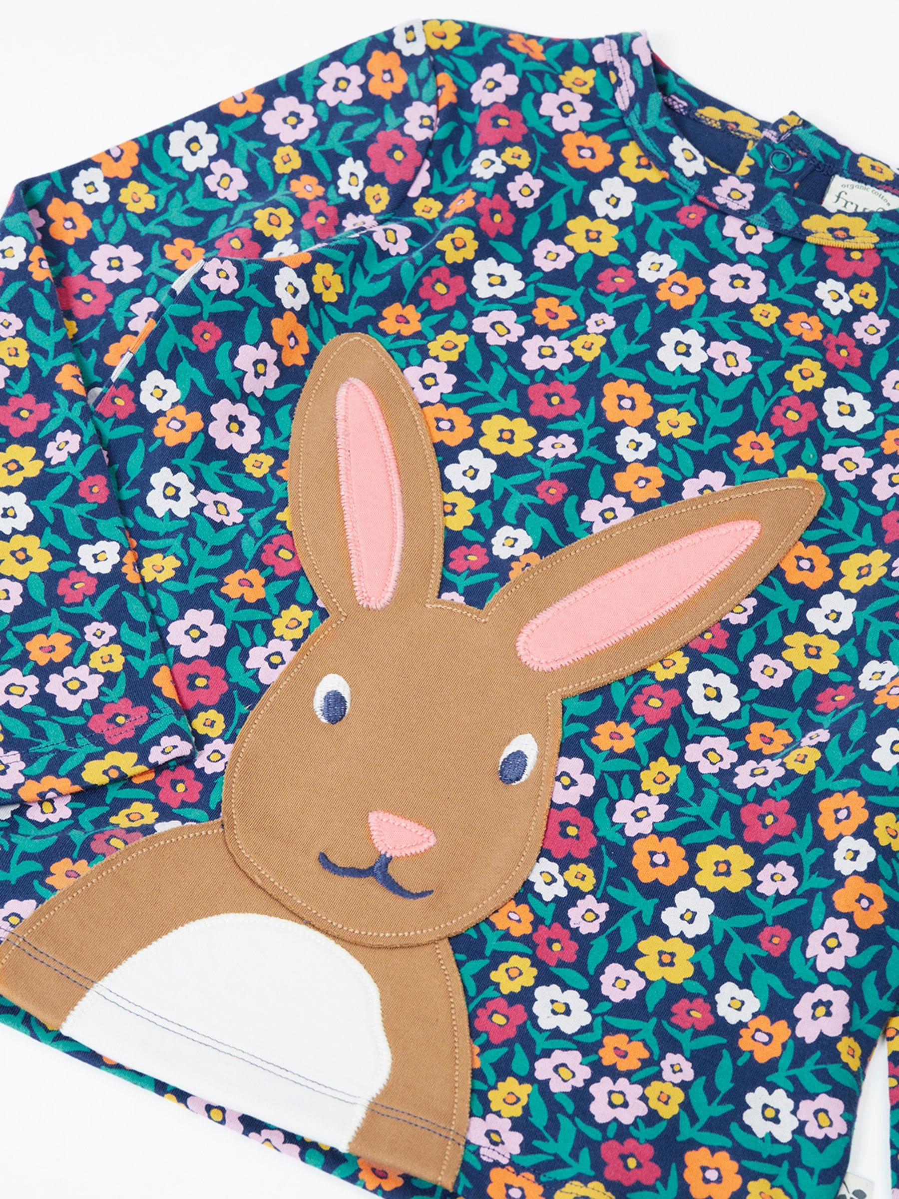 Dsiney Kidz - Frugi Blue Nolan Applique Top image 2