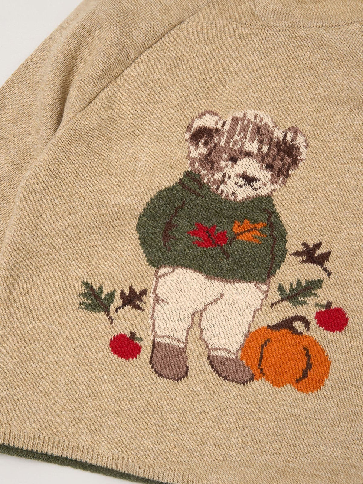 Rock-A-Bye Baby Boutique Light Beige True Knit Jumper and Leggings Set - image 4