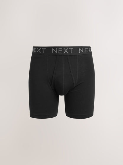 Dsiney Kidz - Black 10 pack Sports Longer Leg Length Cotton Rich Boxers image 2
