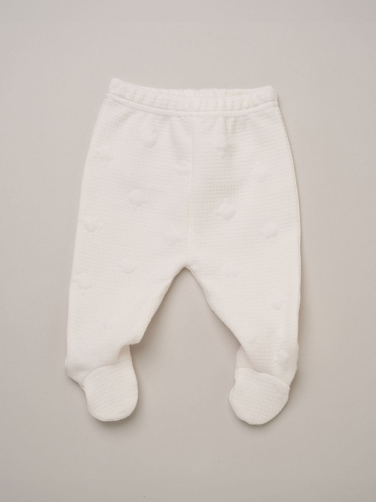 Rock-A-Bye Baby Boutique White Bear Quilted Jacket Outfit Set 3 Piece with Plush Toy - image 5