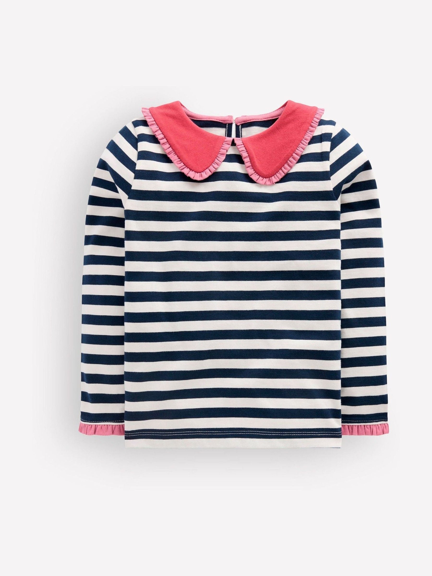 Dsiney Kidz - Boden Blue Collared Breton Jersey Top image 1