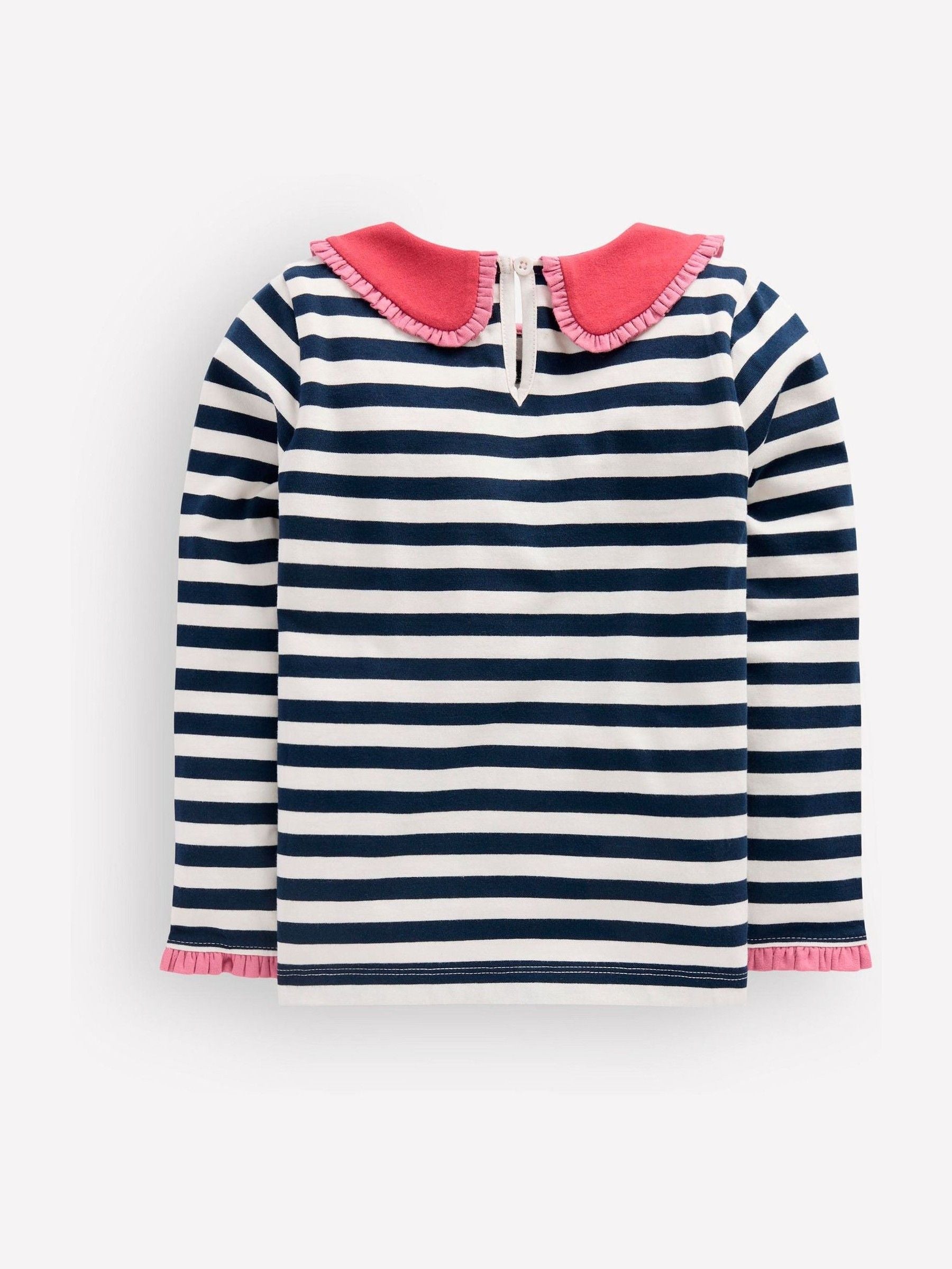 Dsiney Kidz - Boden Blue Collared Breton Jersey Top image 2