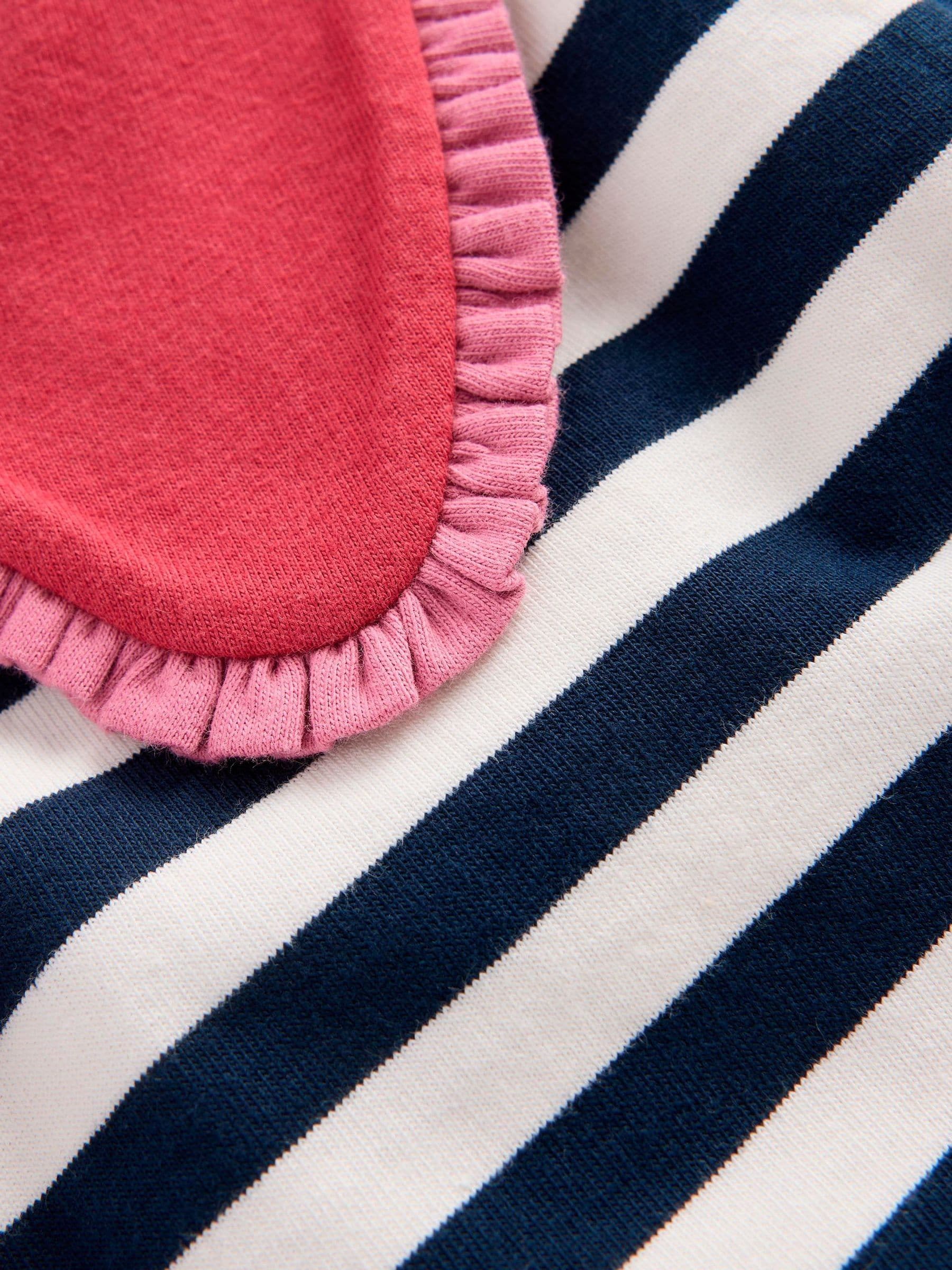 Dsiney Kidz - Boden Blue Collared Breton Jersey Top image 3