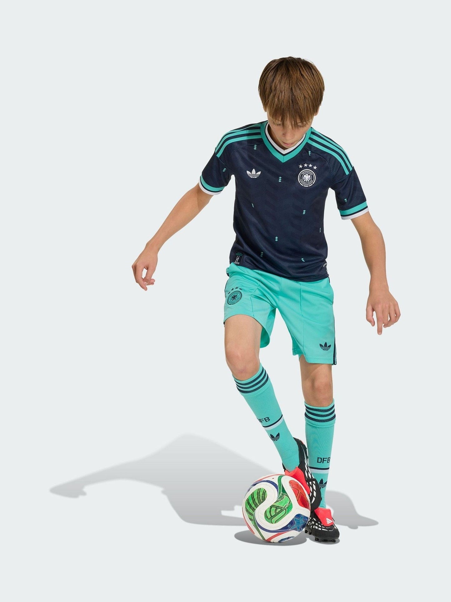 Dsiney Kidz - adidas Blue Germany 26 Away Jersey image 2