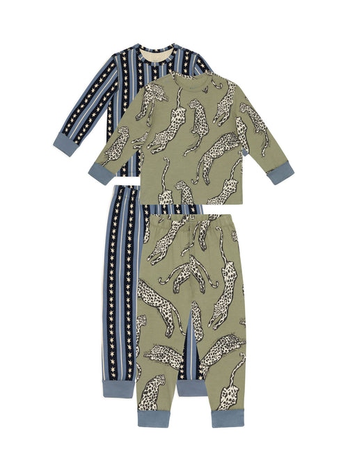 Chelsea Peers Green Two Pack Long Pyjama Set - image 1