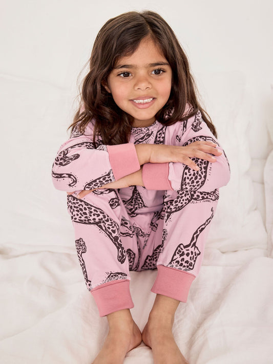 Chelsea Peers Pink Two Pack Long Pyjama Set - image 2