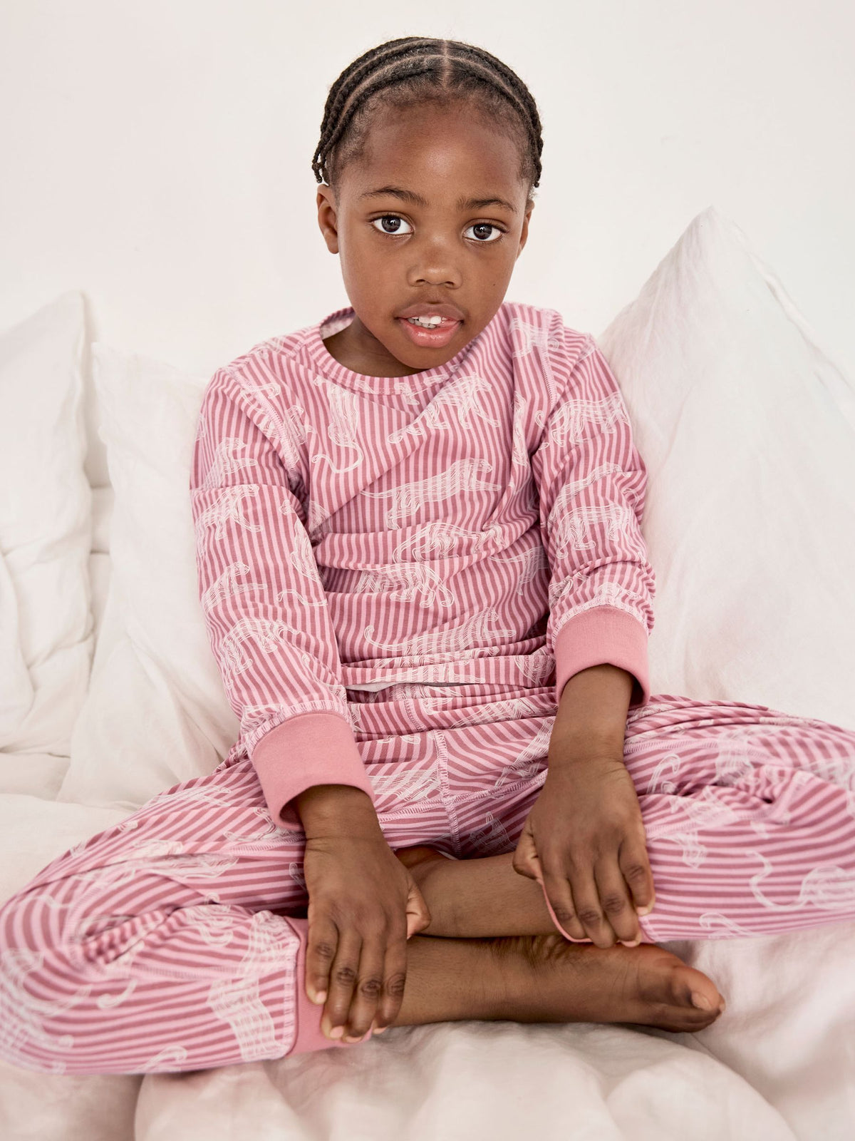 Chelsea Peers Pink Two Pack Long Pyjama Set - image 3