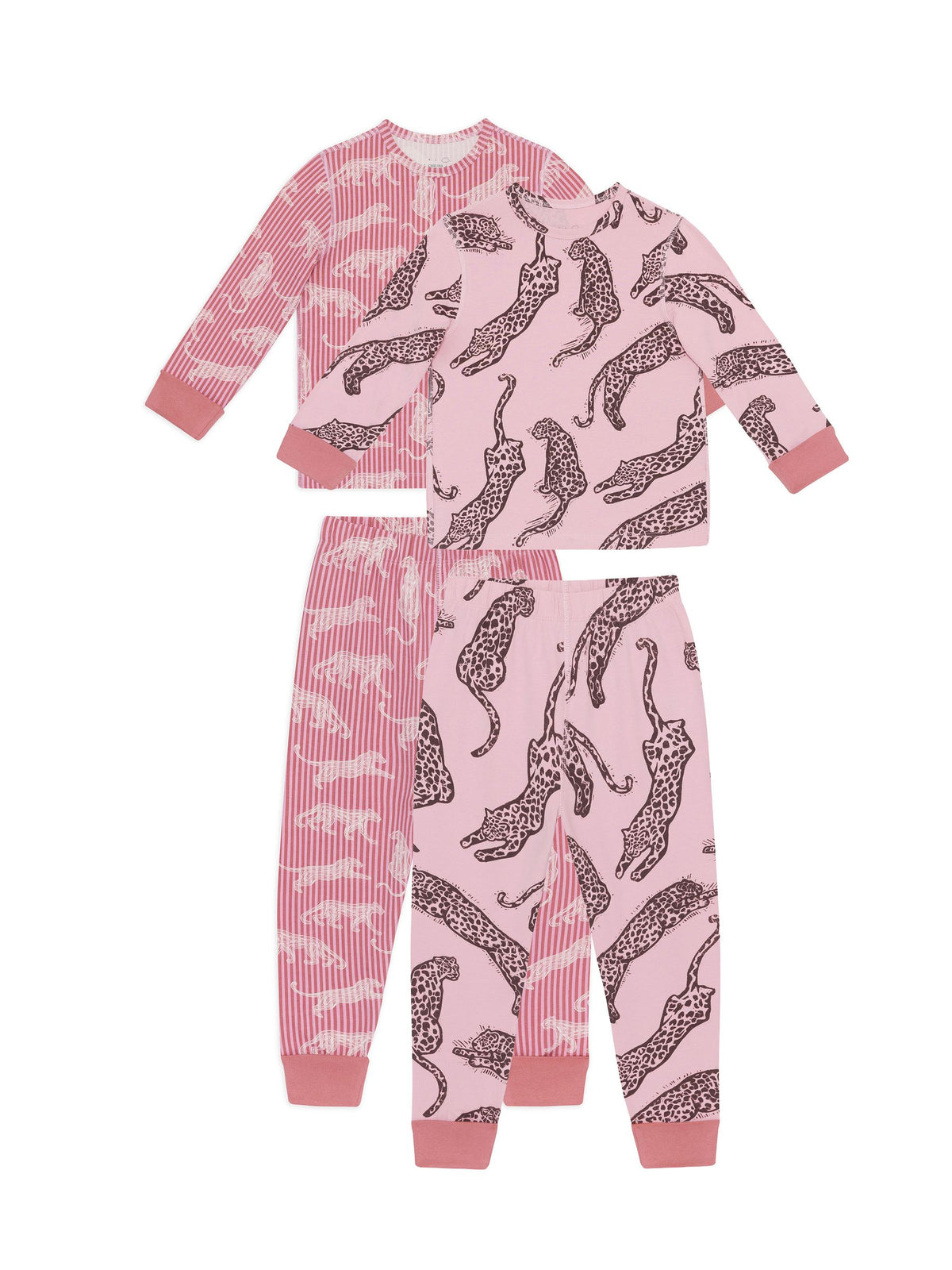 Chelsea Peers Pink Two Pack Long Pyjama Set - image 5