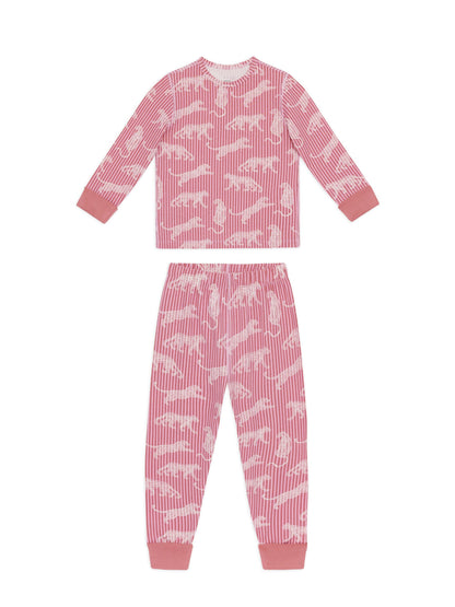 Chelsea Peers Pink Two Pack Long Pyjama Set - image 6