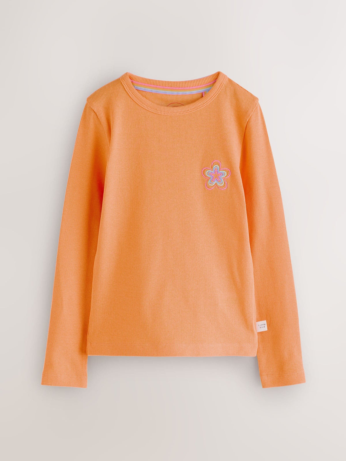 Little Bird Bright Rainbow Ribbed Jersey Tops 5 Pack - image 3