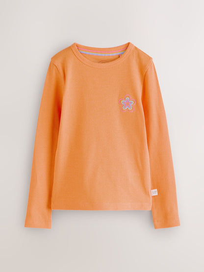 Little Bird Bright Rainbow Ribbed Jersey Tops 5 Pack - image 3