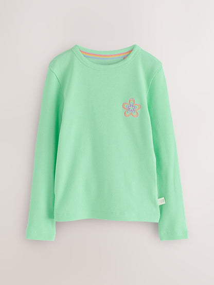 Little Bird Bright Rainbow Ribbed Jersey Tops 5 Pack - image 4