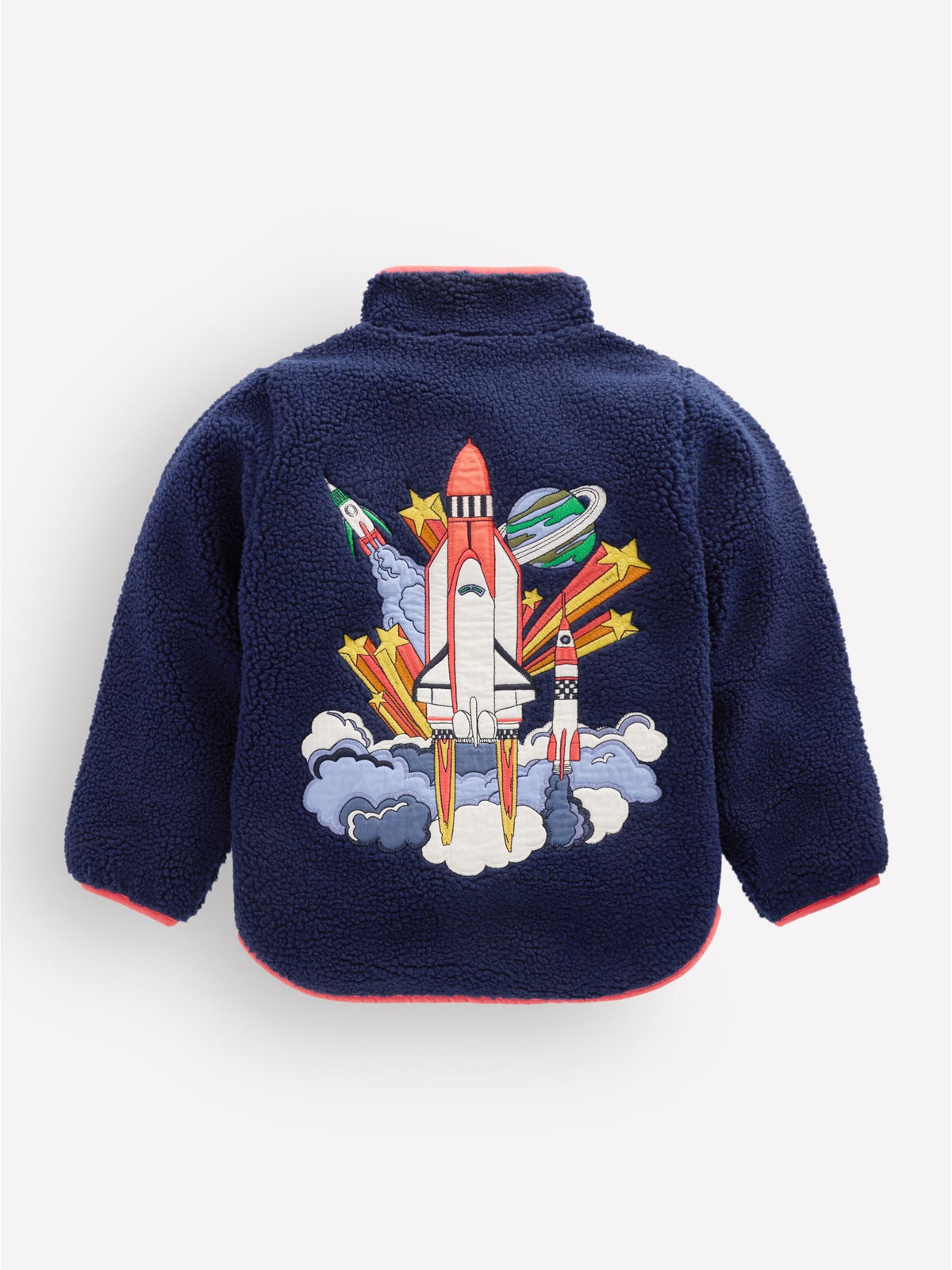 Dsiney Kidz - Boden Blue Cosy Borg Jacket image 3