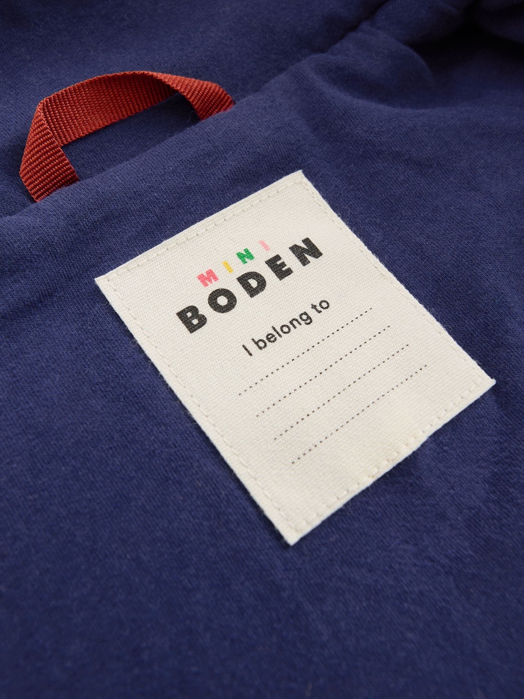 Dsiney Kidz - Boden Blue Cosy Borg Jacket image 5