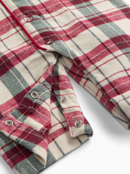MORI Red Check Two Way Romper - image 4