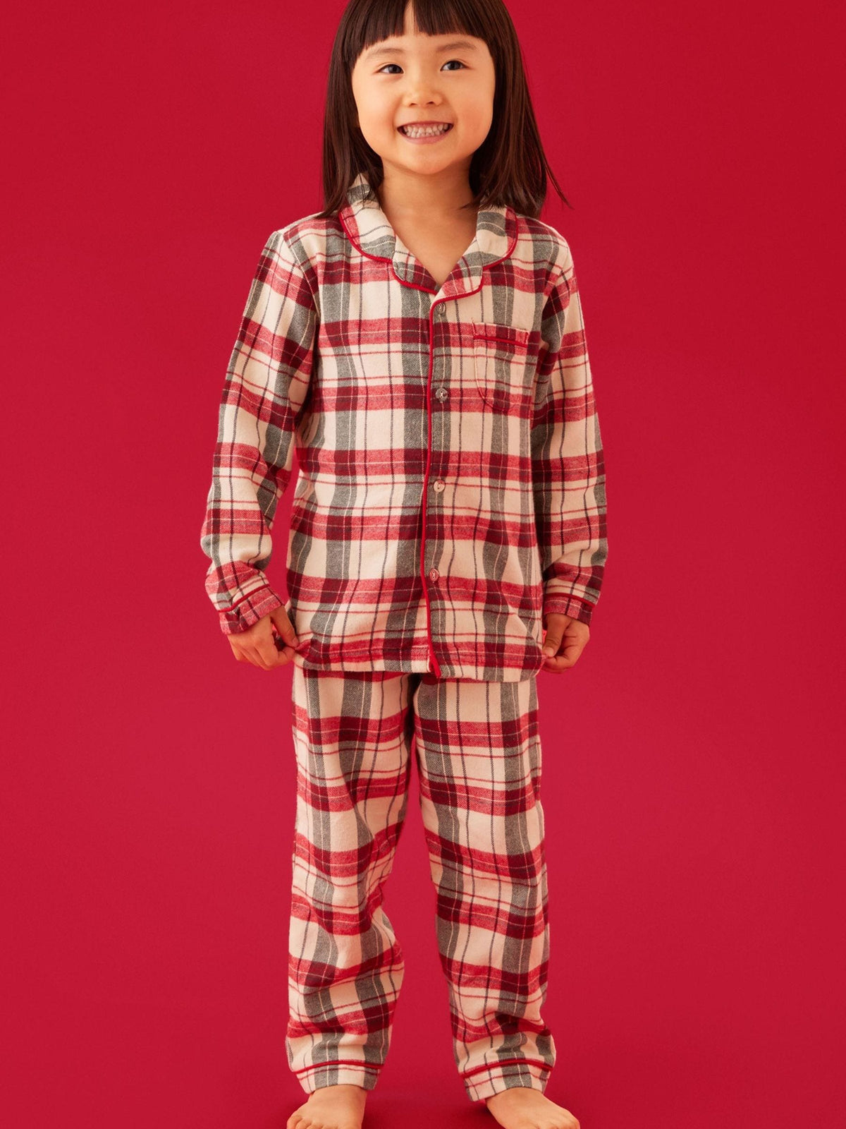 MORI Red Check Pyjamas - image 1