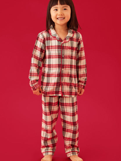 MORI Red Check Pyjamas - image 1