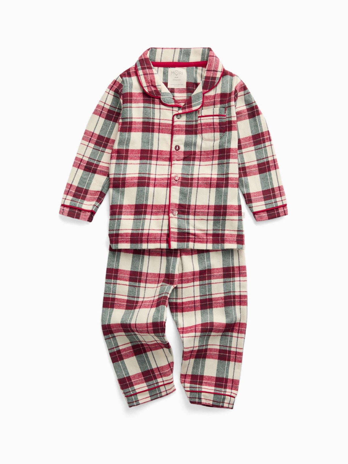MORI Red Check Pyjamas - image 3