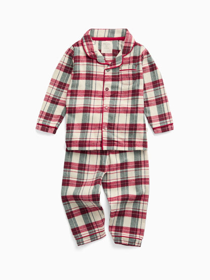 MORI Red Check Pyjamas - image 3