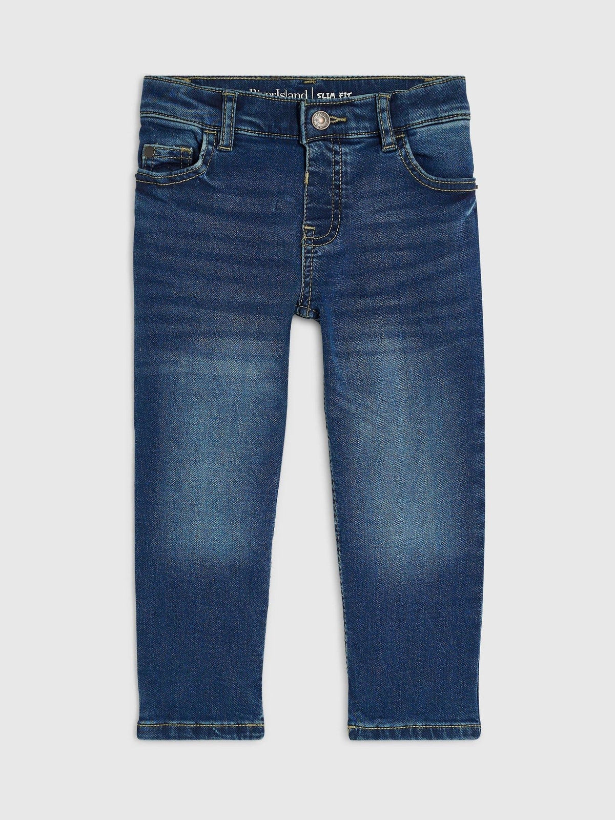 River Island Blue Stretch Slim Leg Jeans - image 1