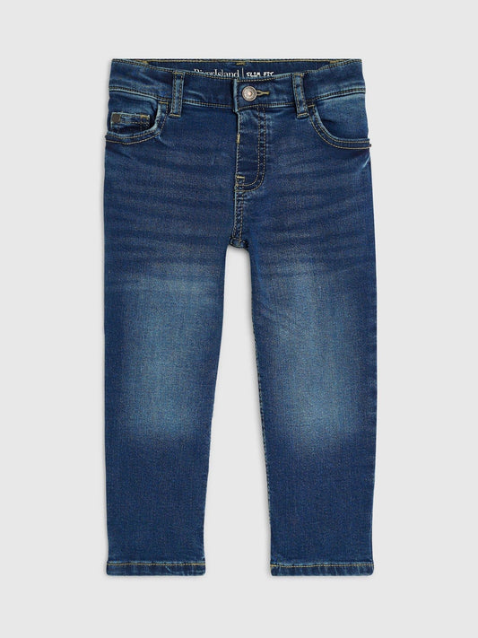 River Island Blue Stretch Slim Leg Jeans - image 1