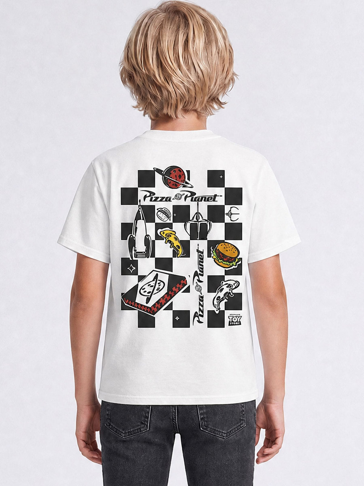 Rags & Rascals White Disney Toy Story Outta This World T-Shirt - image 1