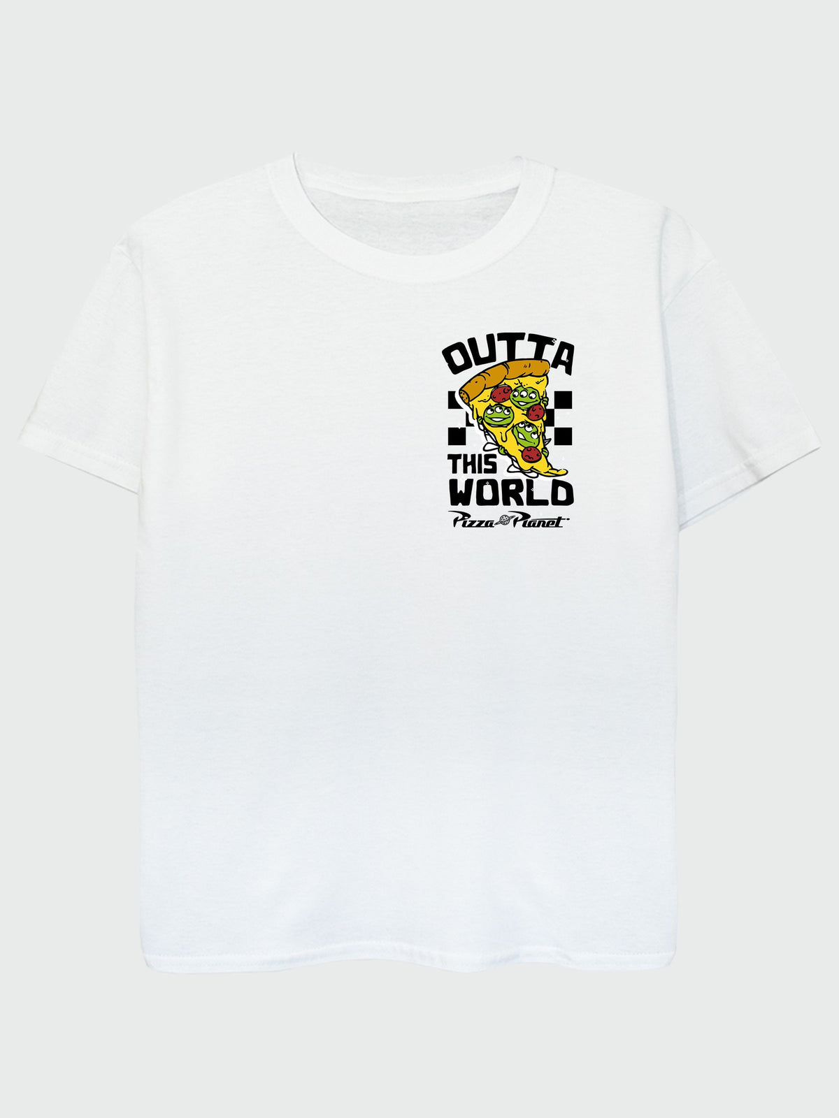 Rags & Rascals White Disney Toy Story Outta This World T-Shirt - image 3