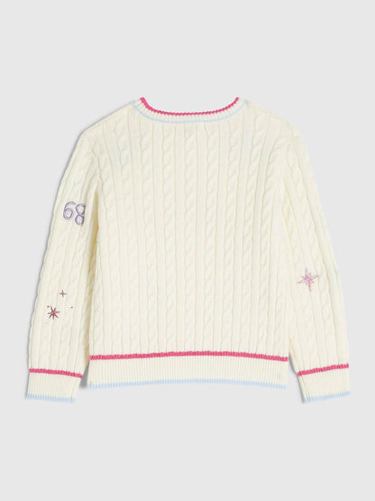 River Island Cream Doodle Jumper - image 2