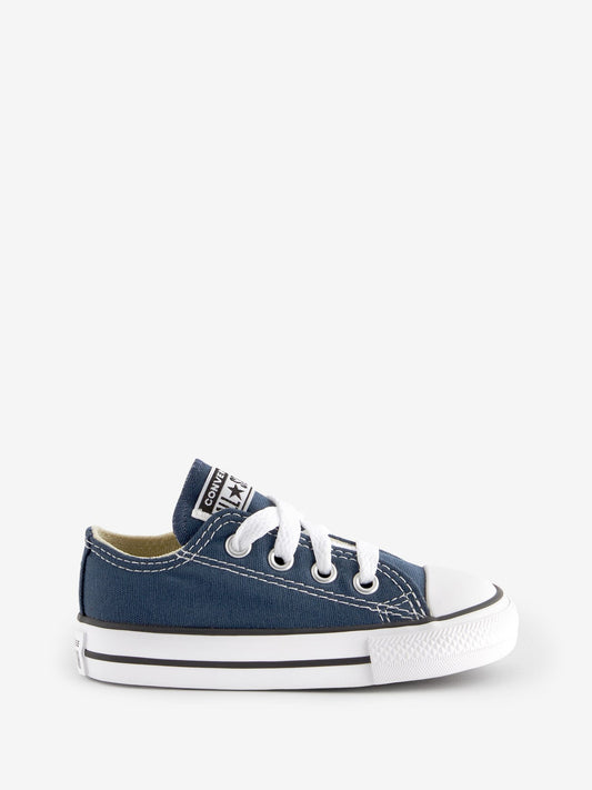 Converse Navy Lace Up Chuck Taylor All Star Infant Trainers image 1