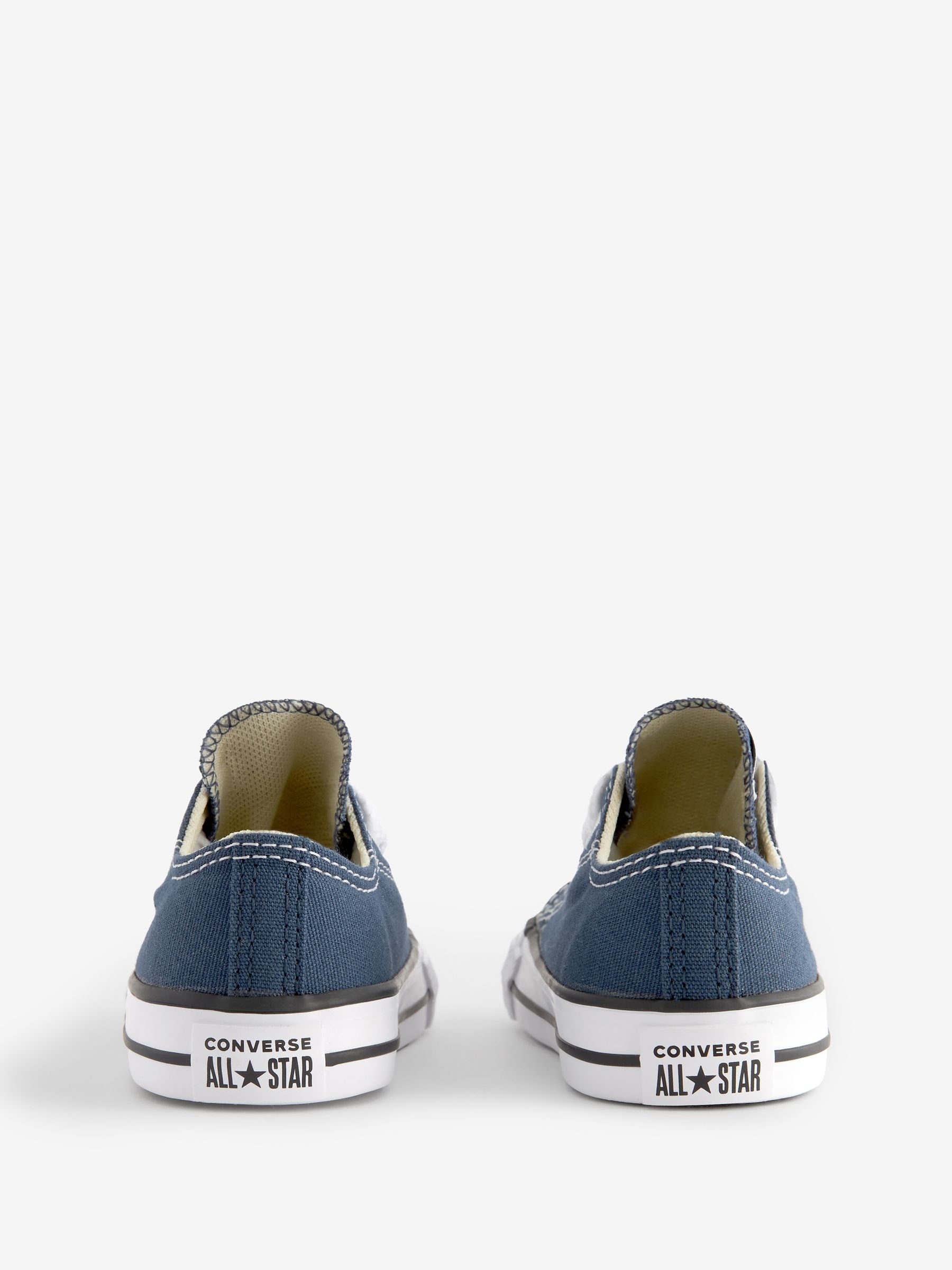 Converse Navy Lace Up Chuck Taylor All Star Infant Trainers image 5