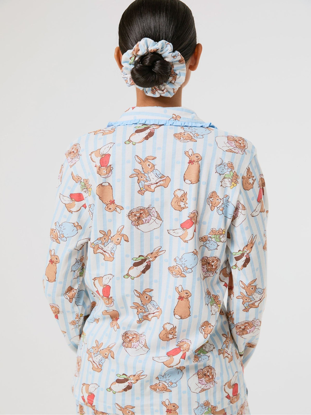 Skinnydip White Peter Rabbit x Stripe Pyjamas Set with Scrunchie - image 4
