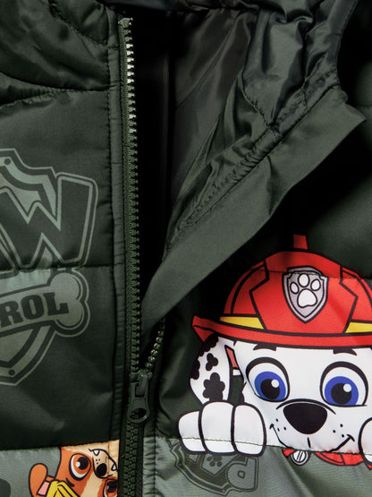 Character Green PAW Patrol Puffer Jacket Marshall, Chase & Rubble - image 10