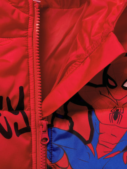 Character Red Marvel Spiderman Puffer Jacket - image 10