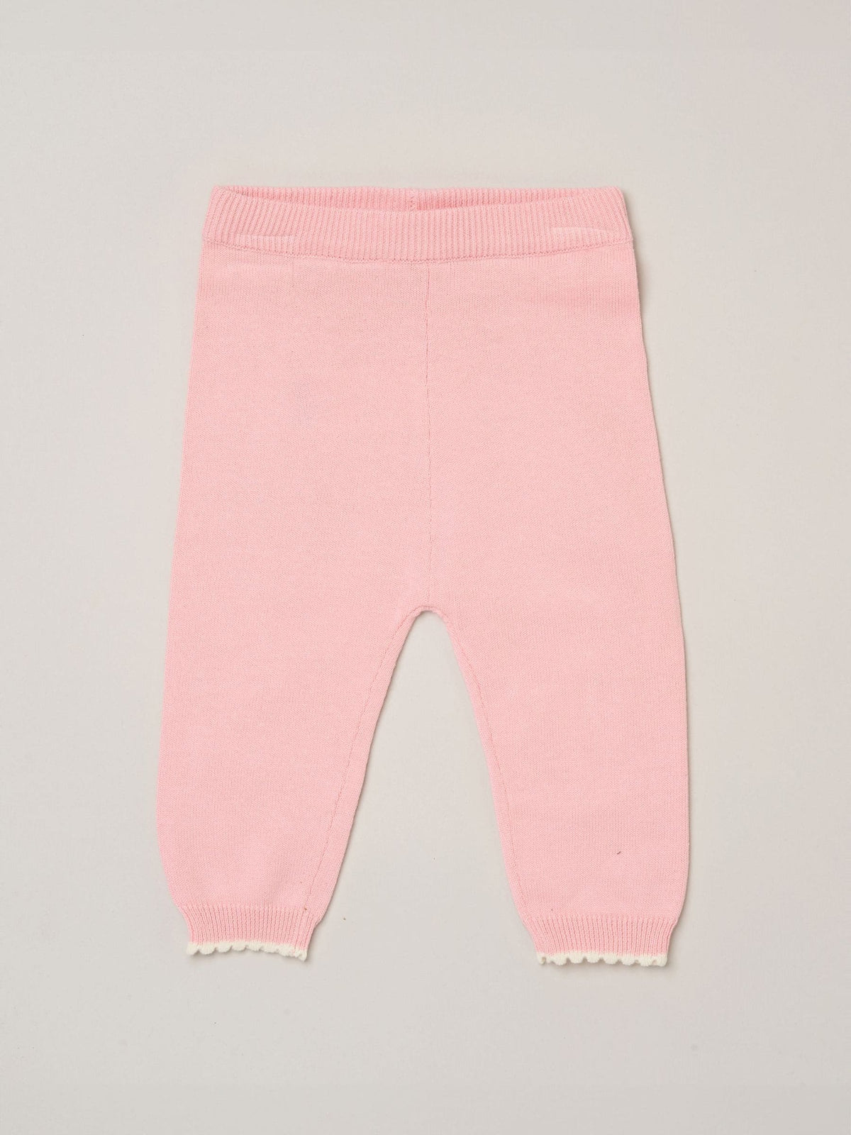 Rock-A-Bye Baby Boutique Pink True Knit Jumper and Leggings Set - image 2
