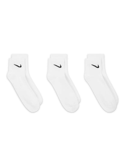Nike White Ankle Everyday Lightweight Socks 3 Pack - image 3