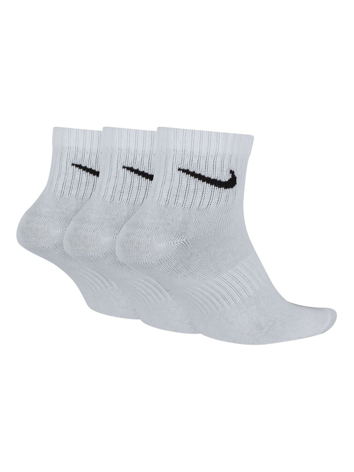 Nike White Ankle Everyday Lightweight Socks 3 Pack - image 5