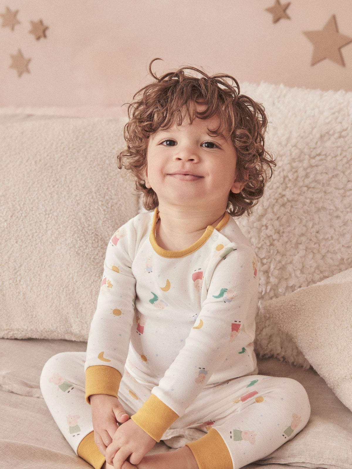 MORI White Peppa Pig Print Pyjamas Set - image 1