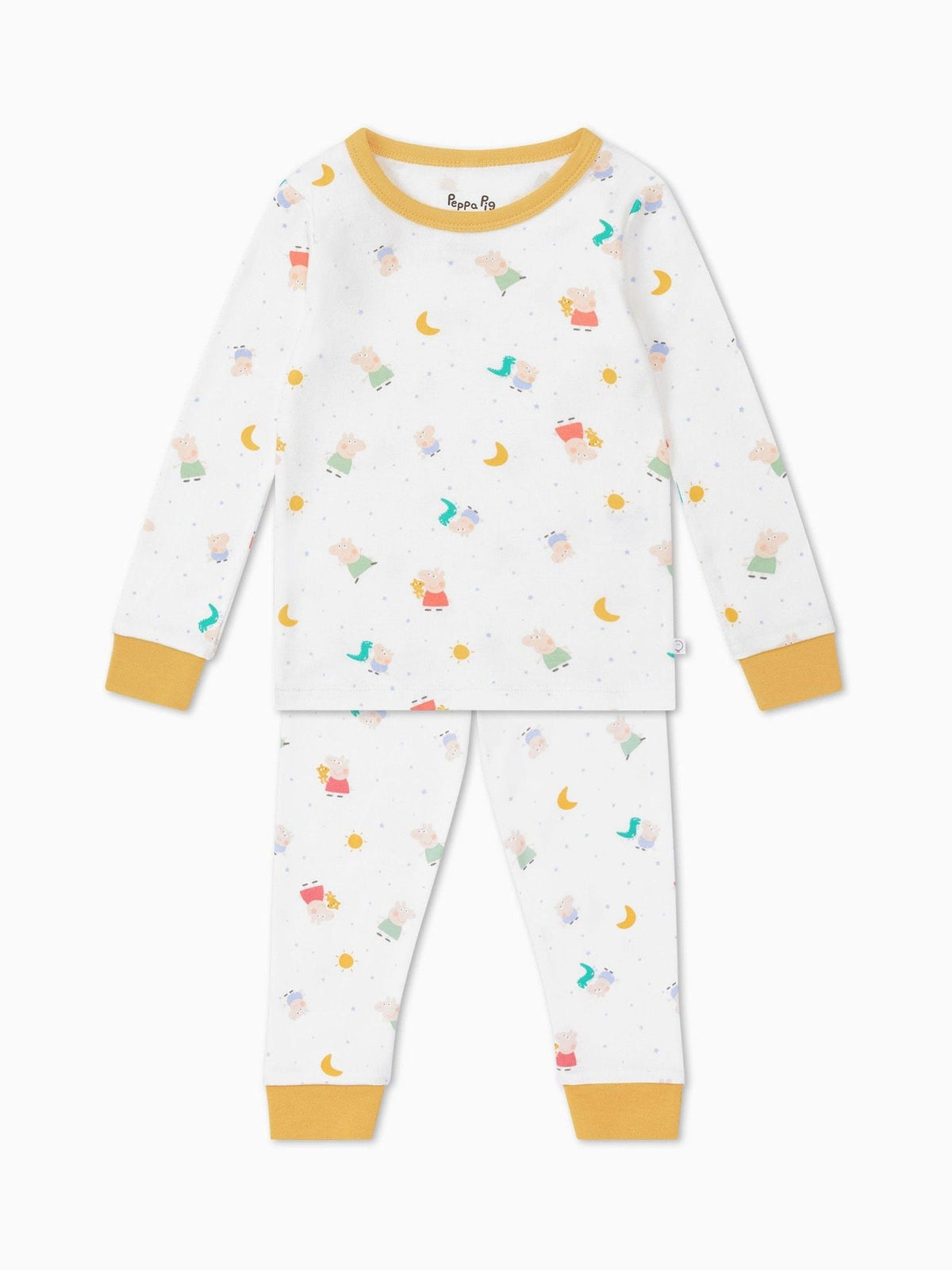 MORI White Peppa Pig Print Pyjamas Set - image 2