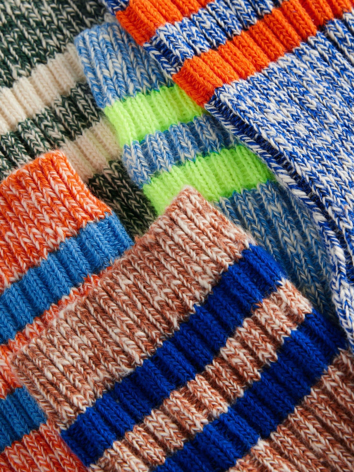 Boden Blue Twist Socks 5 Pack - image 2