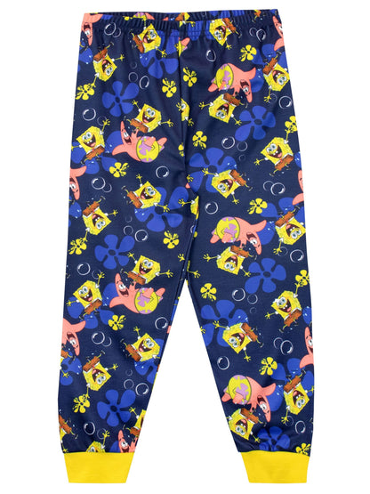 Character Blue SpongeBob SquarePants Long Sleeve Pyjamas - image 3