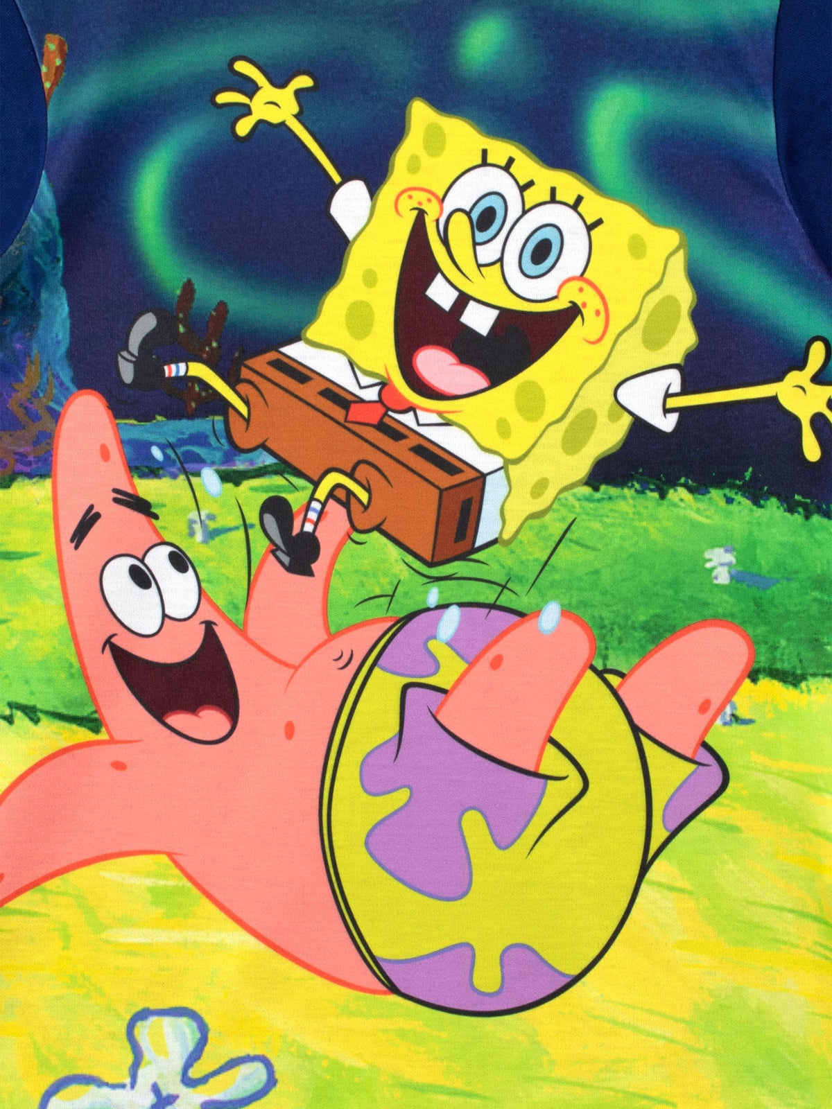 Character Blue SpongeBob SquarePants Long Sleeve Pyjamas - image 4