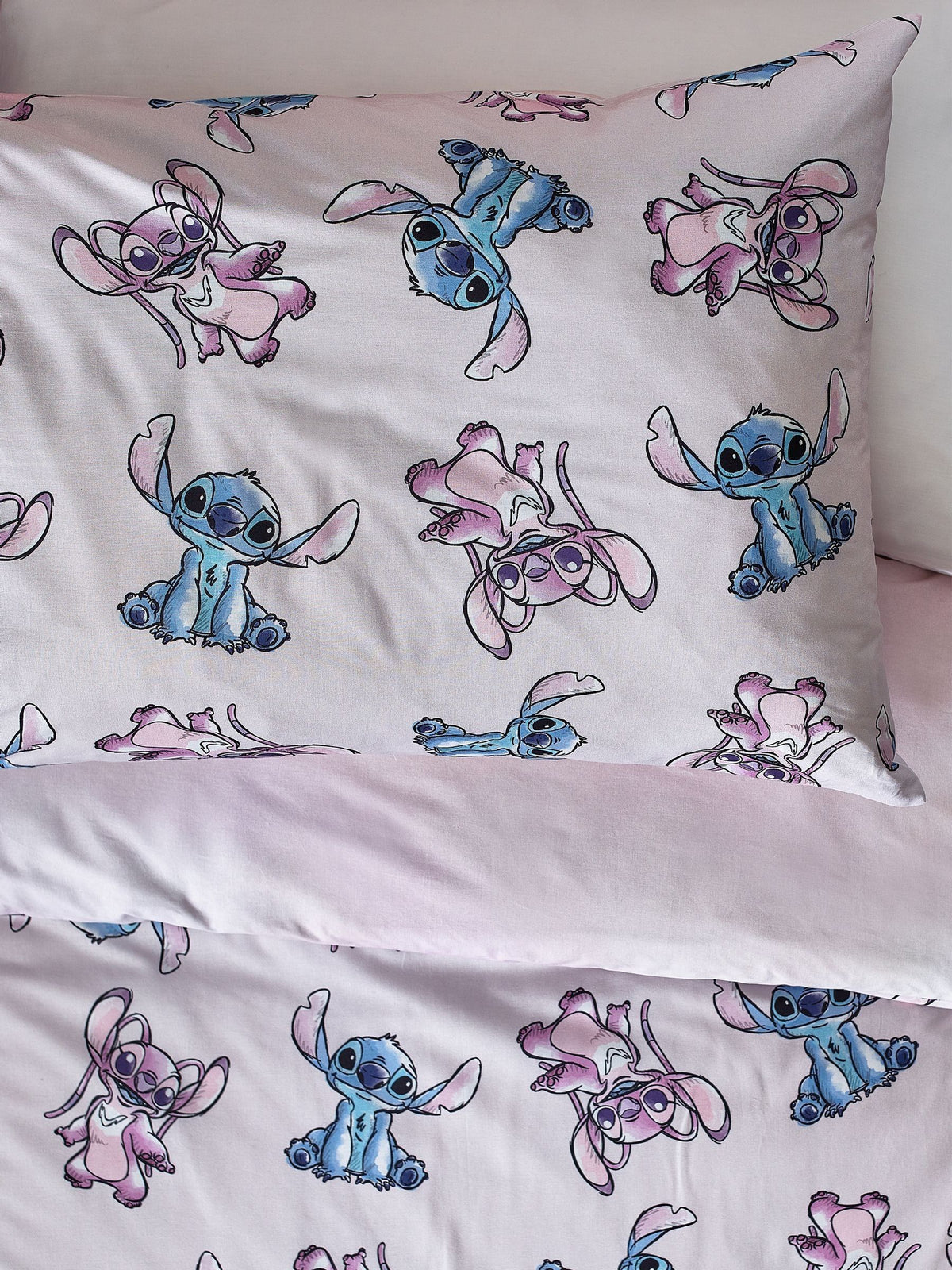 Lilo & Stitch Purple Reversible 100% Cotton Duvet Cover and Pillowcase Set - image 6