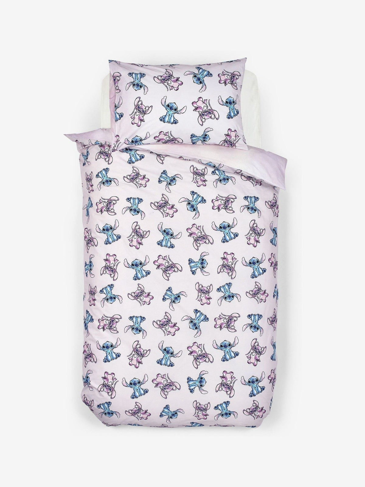 Lilo & Stitch Purple Reversible 100% Cotton Duvet Cover and Pillowcase Set - image 8